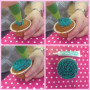 Blue Rose Cupcake