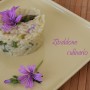 Risotto agli asparagi e malva