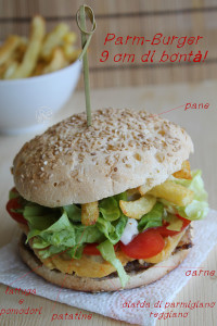 Parm burger  - gluten free travel and living