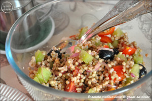 Insalata mediterranea di grano saraceno - Gluten Free Travel and Living