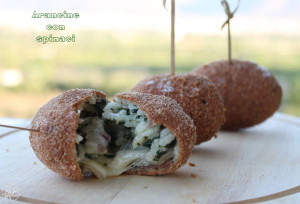 arancine con spinaci - Gluten free Travel and Living