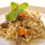 Risotto con Fegatini di Pollo, Marsala e Menta