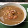 Zuppa di castagne e fagioli borlotti