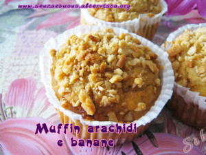 muffin arachidi e banana - Gluten Free Travel and living