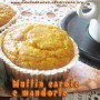 Muffin carote e mandorle veg