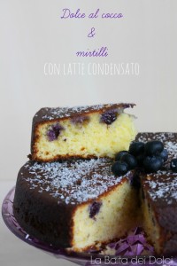 torta cocco e mirtilli - Gluten Free Travel and Living