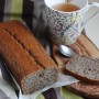 Cake con grano saraceno, banana e cocco