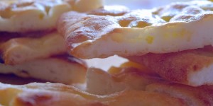 Pizza bianca romana con lievito madre senza lattosio senza proteine del latte