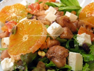 Insalata di pollo con feta e arance - Gluten Free Travel and Living