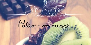 paleo mousse al cioccolato