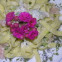 Tagliatelle all’uovo senza glutine con prosciutto cotto e zucchine