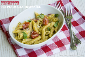 Pennette con pesto alla trapanese - Gluten Free Travel and Living