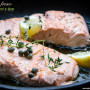 Salmone fresco ai capperi e timo