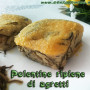 Polentine agli agretti senza glutine e vegan