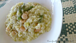 risotto asparagi e gamberetti - Gluten Free Travel and Living