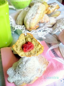 madeleines pistacchio e passito - Gluten free travel & Living