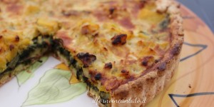 Quiche tenerumi e zucca