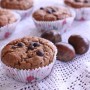 Muffin con farina di castagne