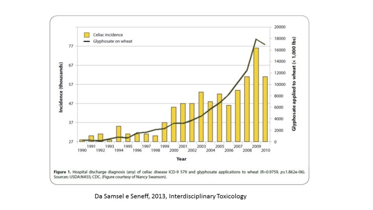 Glifosato Roundup celiachia e gluten sensitivity