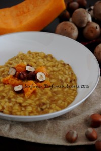 Risotto funghi-zucca-e-nocciole - Gluten Free Travel & Living