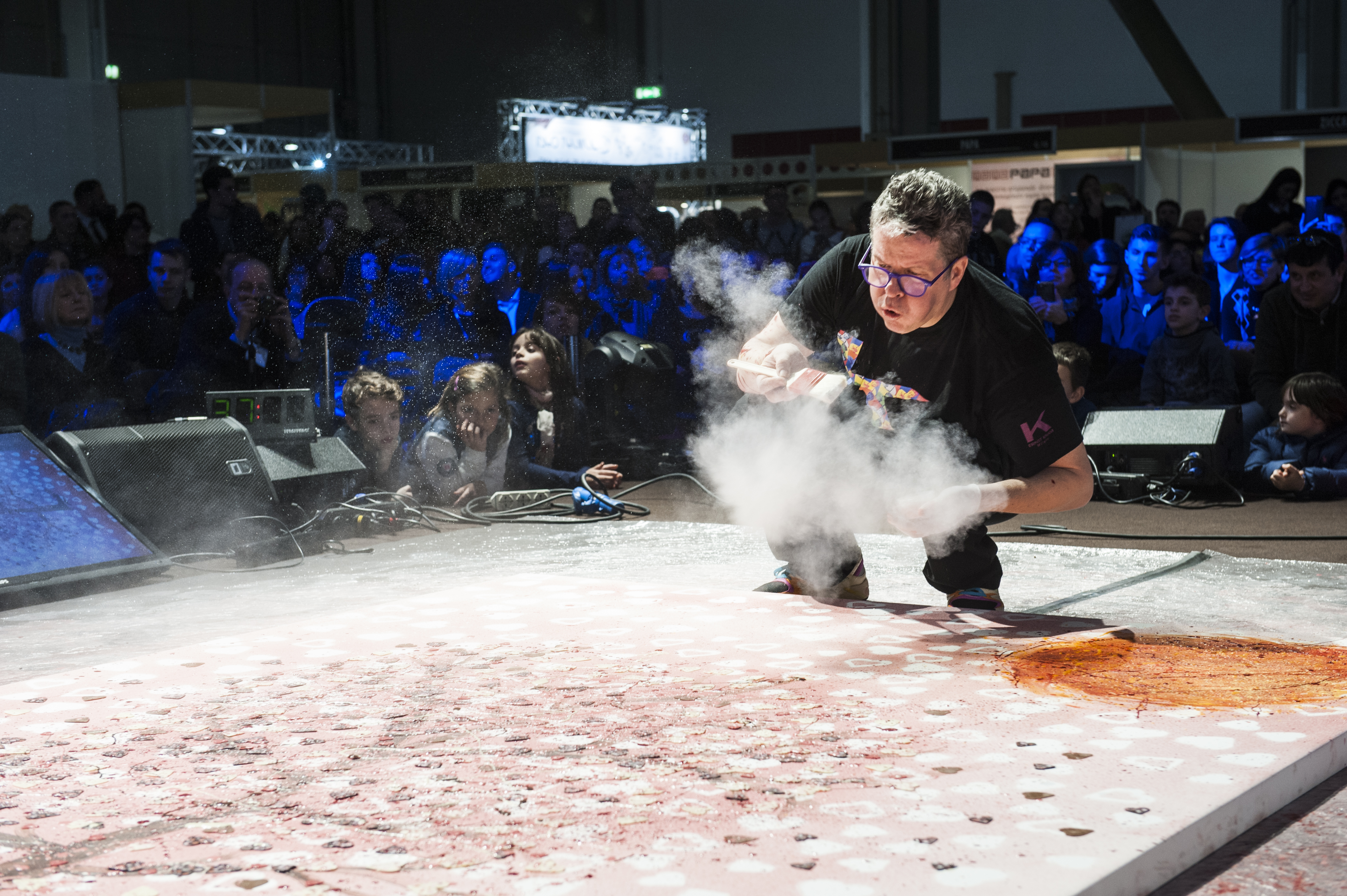 Shooting per Ernst Knam - Salon du Chocolat 2017, Milan