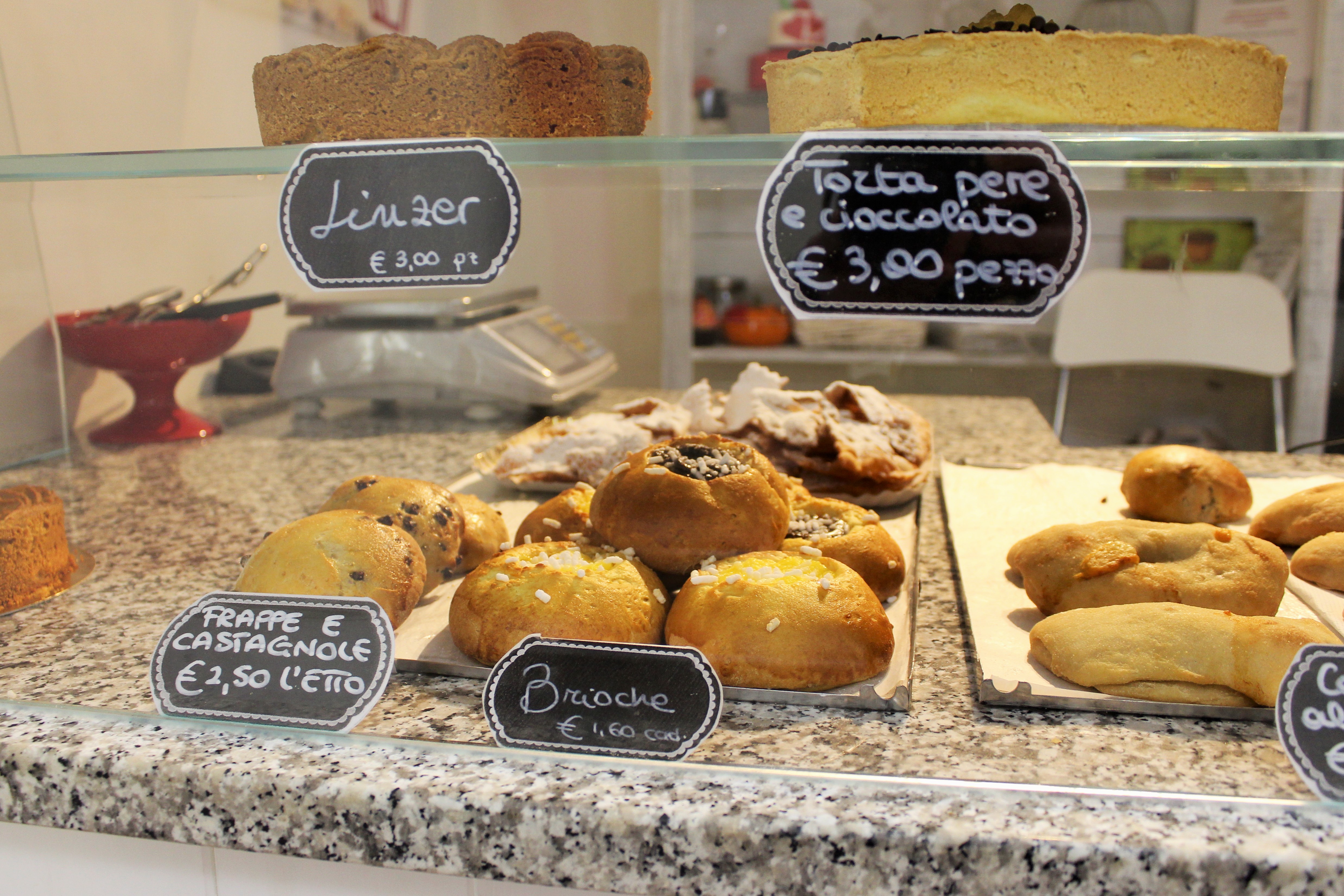 Roma senza glutine pasticceria Gluten free travel and