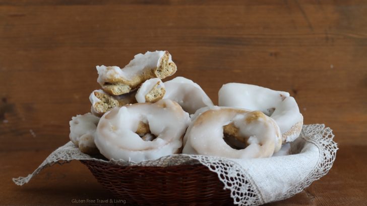 Taralli con la glassa senza glutine